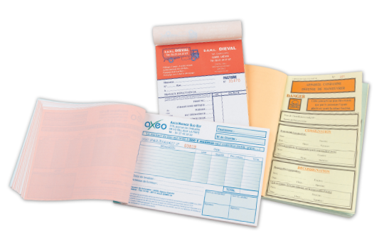 carnet, liasse, bloc